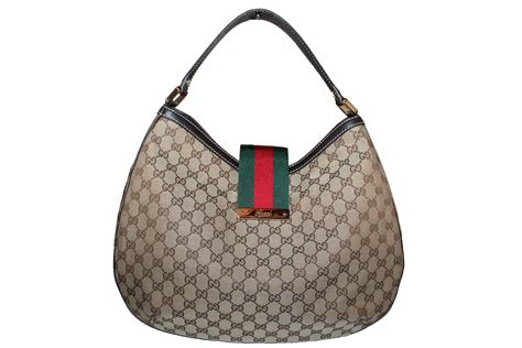 gucci handbag monogram hobo|gucci signature large hobo bag.